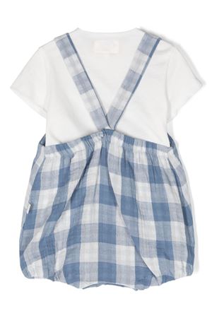 Gingham-check T-shirt and shorties TEDDY & MINOU KIDS | E24CP028C3136434